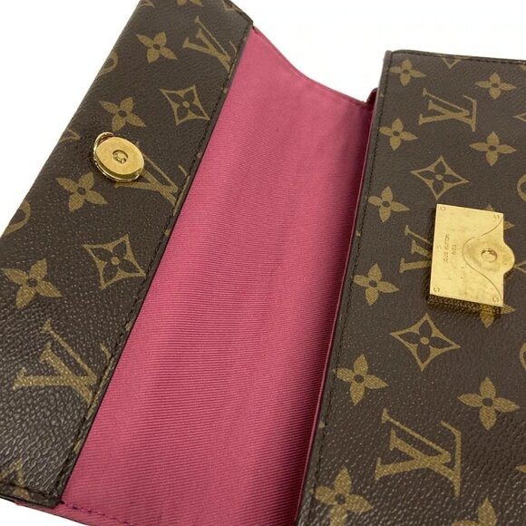 Auth LOUIS VUITTON Cluny BB M42738 Rose Monogram CA2166 Handbag Monogram Canvas - Picture 12 of 14